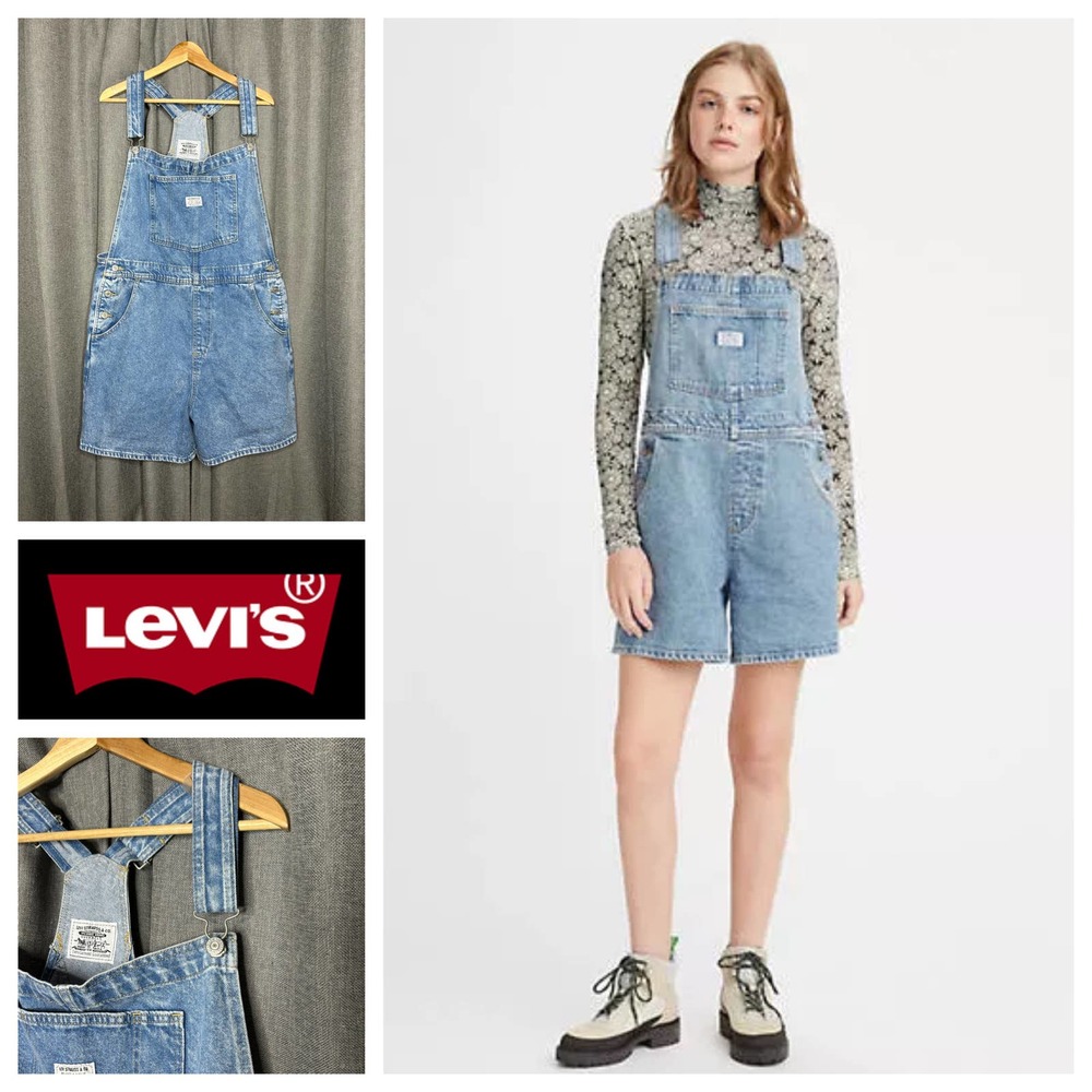 Levis Oversized Vintage Shortalls XL